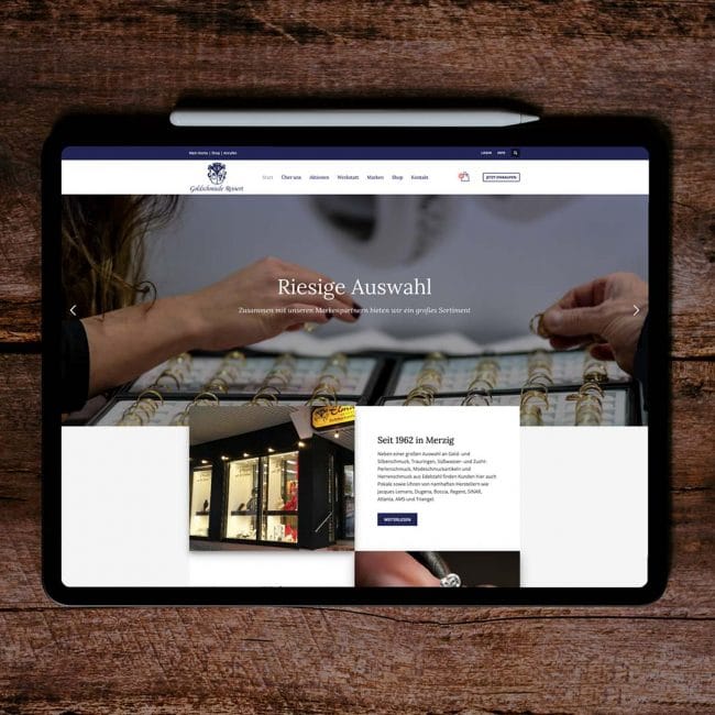 Goldschmiede Reinert Merzig Webshop