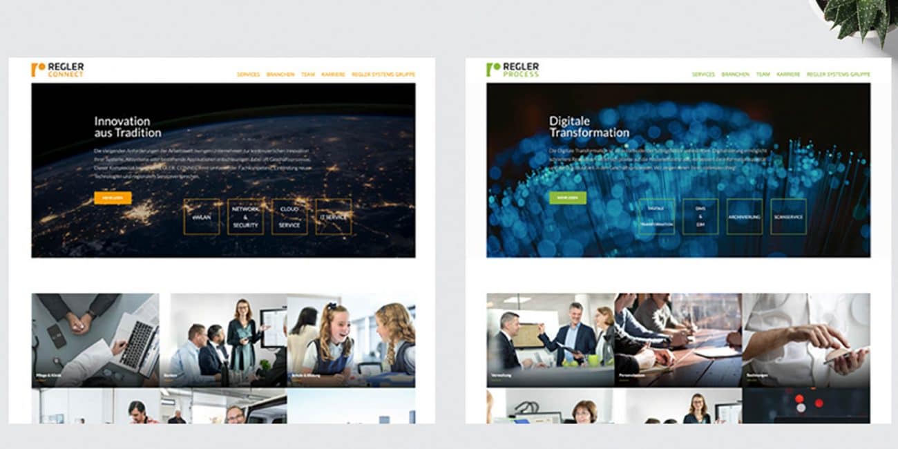 Regler Systems Webseiten